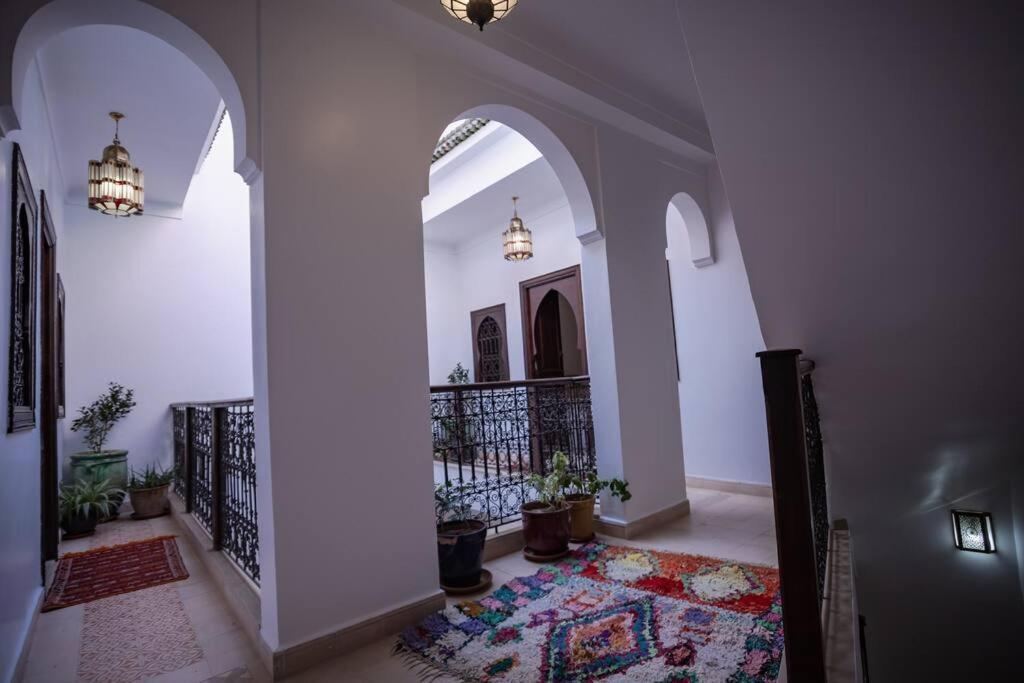 Paisible Riad Privatif Au Coeur De Marrakech Marrakesh Exterior foto