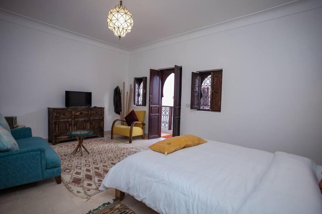 Paisible Riad Privatif Au Coeur De Marrakech Marrakesh Exterior foto